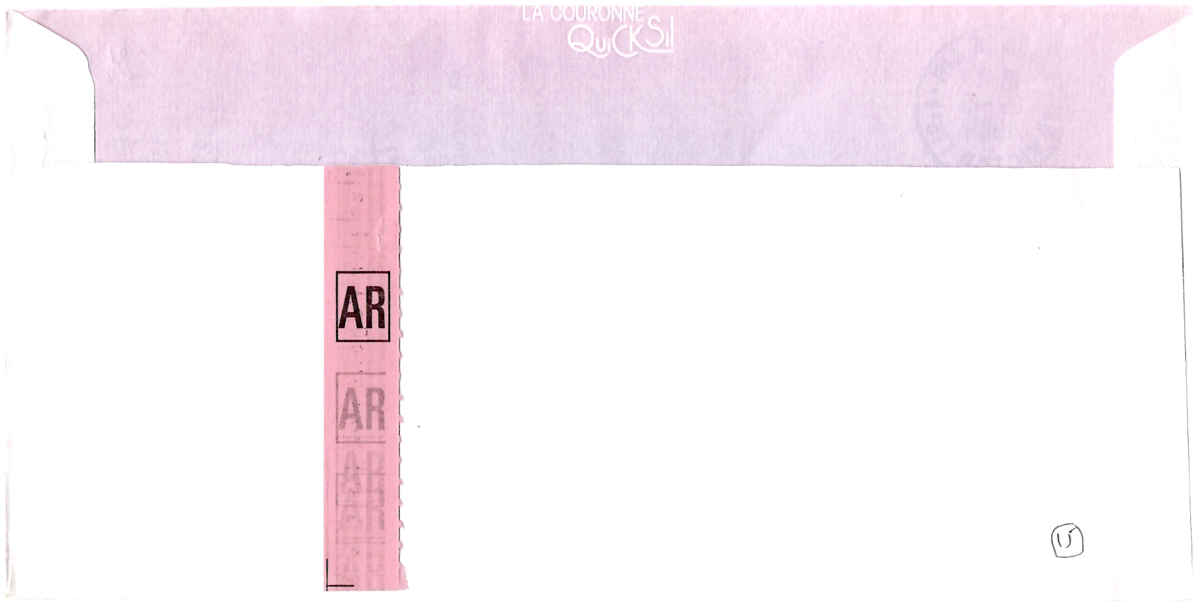 1 LIBERTE 50C BANDE DE 3 PAPIER COUCHE + PA 20FR LETTRE REC PARIS 15 AIR 31.10.1989