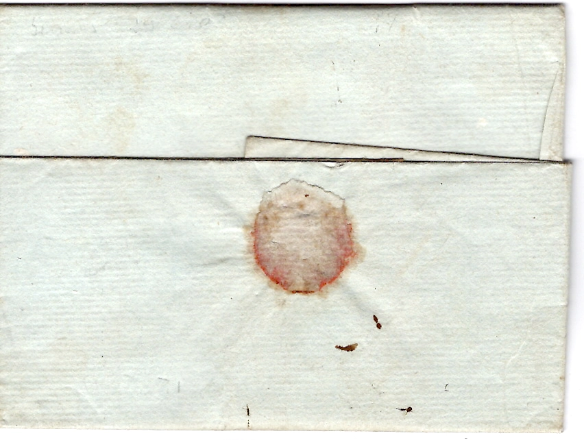 1 GIRONDE MARQUE RONDE BORDEAUX LENAIN N°201787 LETTRE POUR GRENOBLE