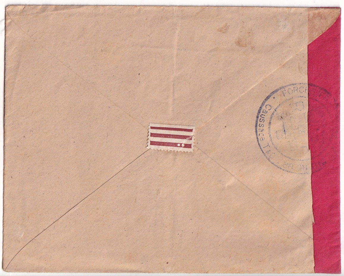 1 CENSURE FFI DE CONFECTION LOCALE DE CAUSSADE TARN ET GARONNE DEPART BOULOGNE SUR GESSE 8/9/1944