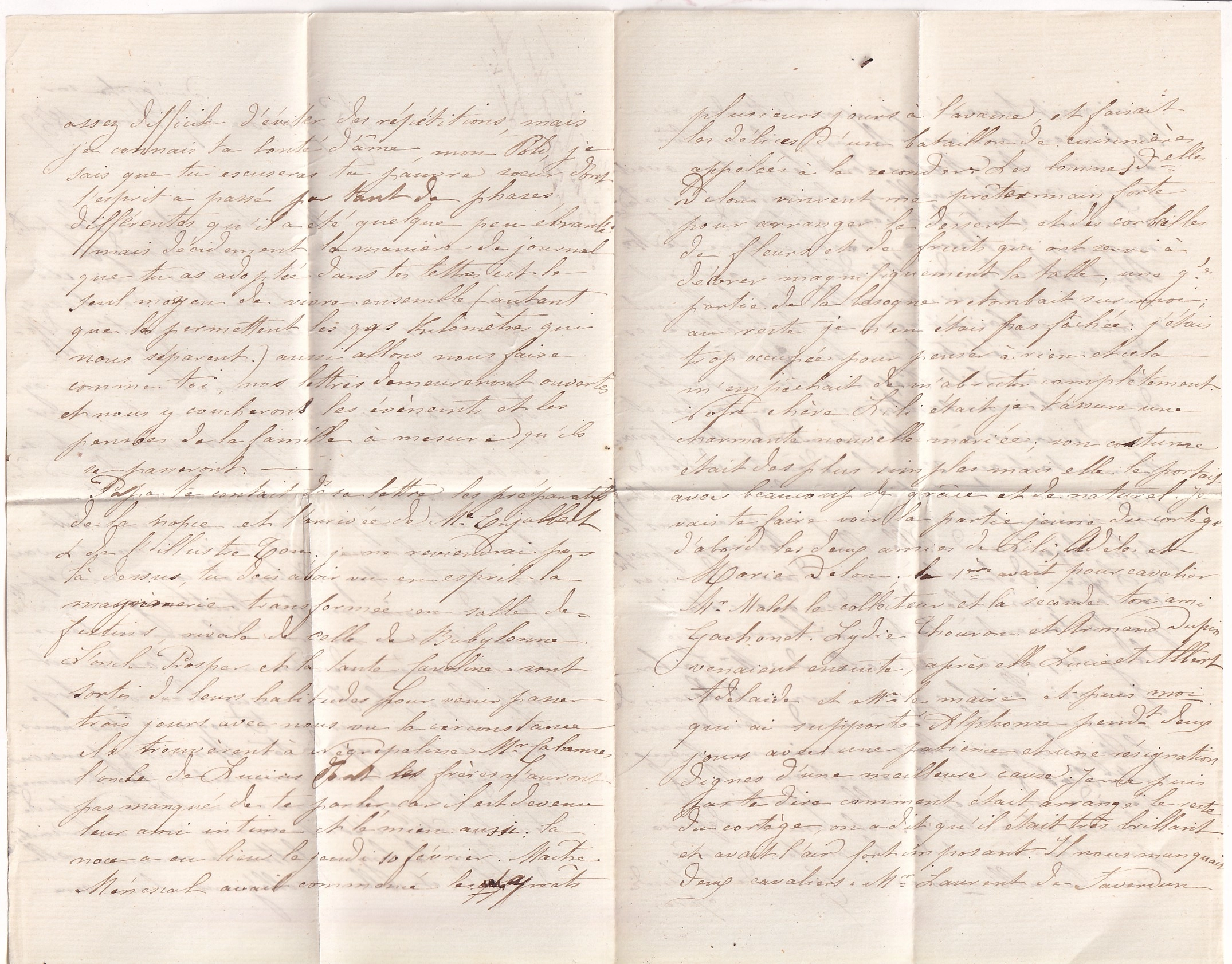 3 N°14 + 17 PC 2234 NEGREPELISSE TARN ET GARONNE DOUBLE PORT POR FORT DE FRANCE MARTINIQUE SUR LE BRICK L'OLIVIER 1859