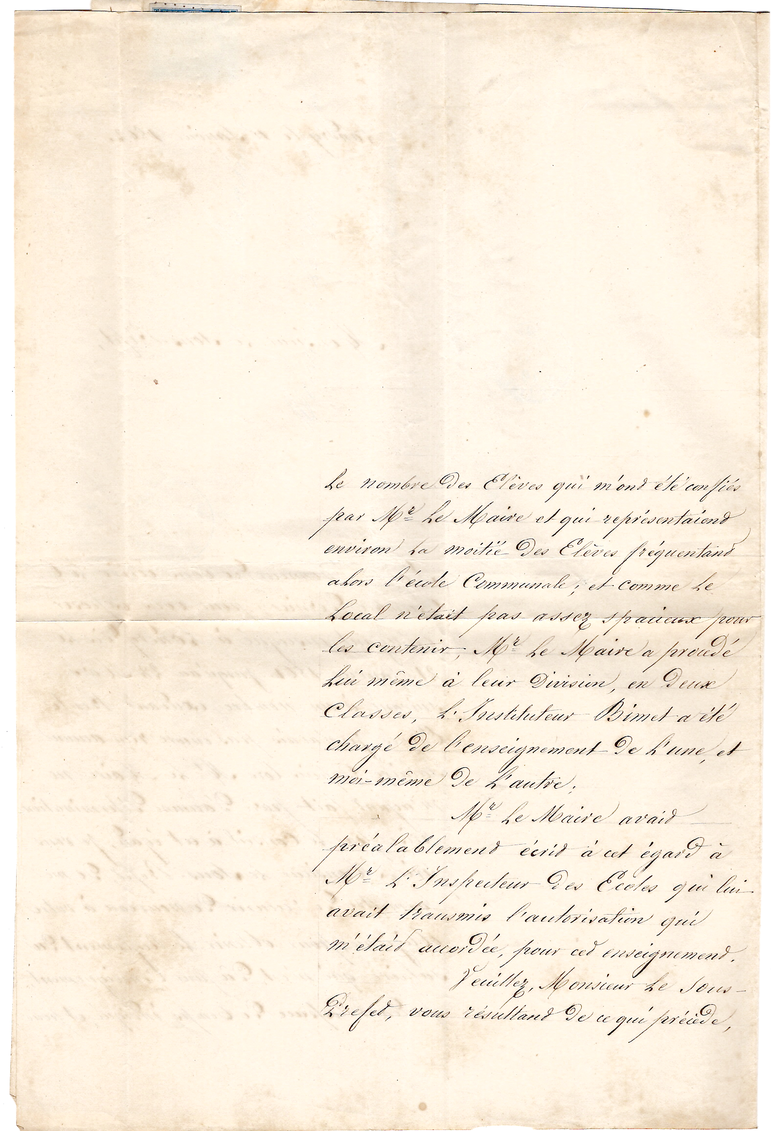 3 FRANCE N° 14 BELLES MARGES PC 4203 TYPE 15 BOURG ST MAURICE 10 JANV 1862 LETTRE LANDRY COTE 190€