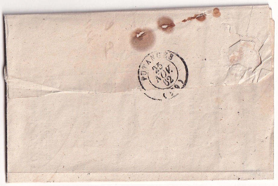 1 N°14 PC 1236 FALAISE CALVADOS GRIFFE DE GARE POUR PONT ECREPIN ORNE