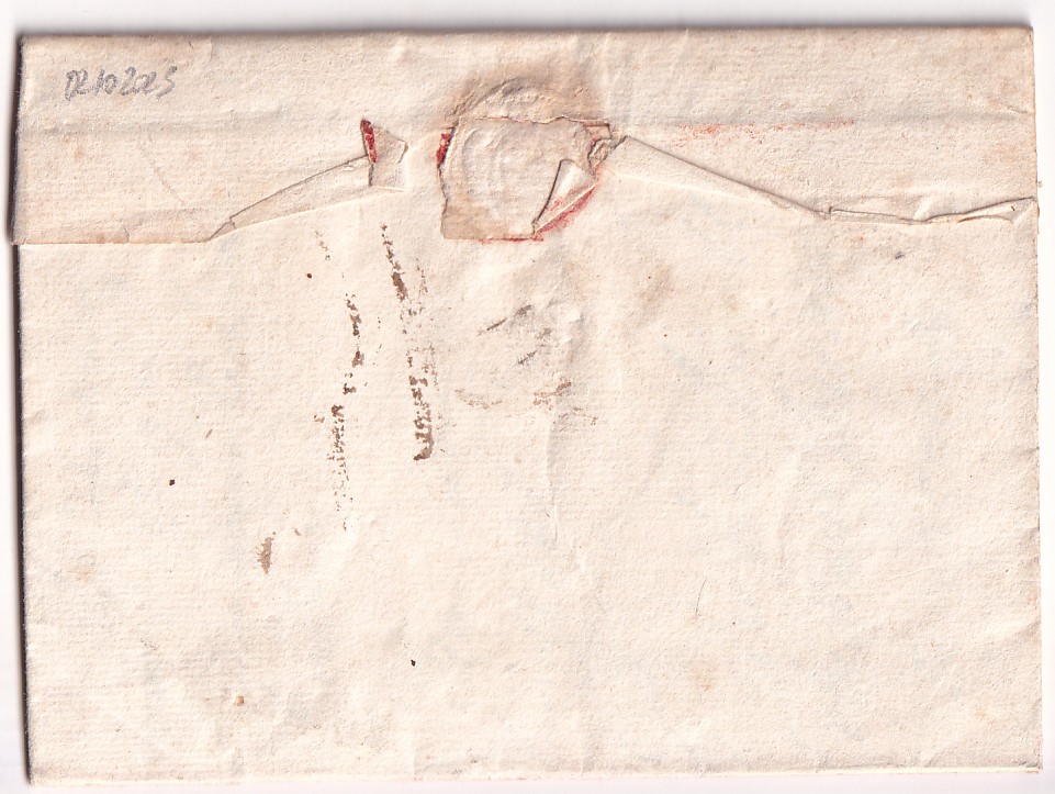 1 MARQUE ORNEE COLONIE PAR LA FLOTTE CHARENTE INFERIEURE TEXTE DU CAP HAITIEN HAITI ST DOMINGUE 1764 POUR PARIS