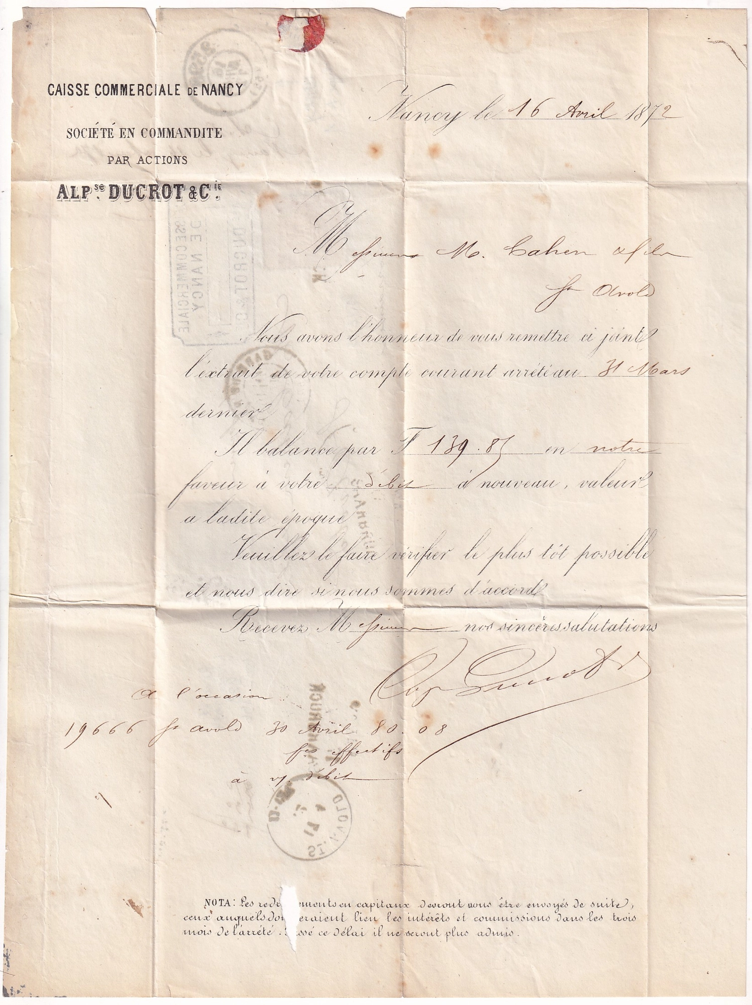 3 MIXTE ALSACE LORRAINE N°60 GARE DE NANCY MEURTHE AMBULANT NANCY A SAARBRUCK POUR ST AVOLD MOSELLE ET