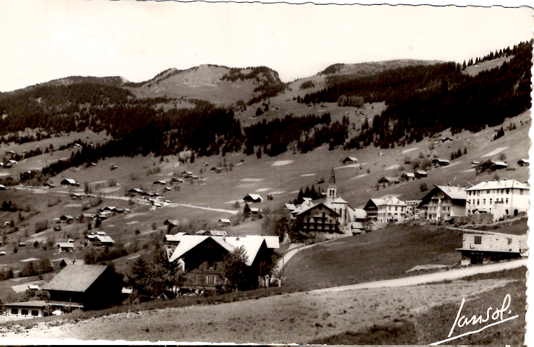 1 DU GUESCLIN SURTAXE 15C SEUL CARTE 5 MOTS CHATEL 21.7.1961 HAUTE SAVOIE RARE