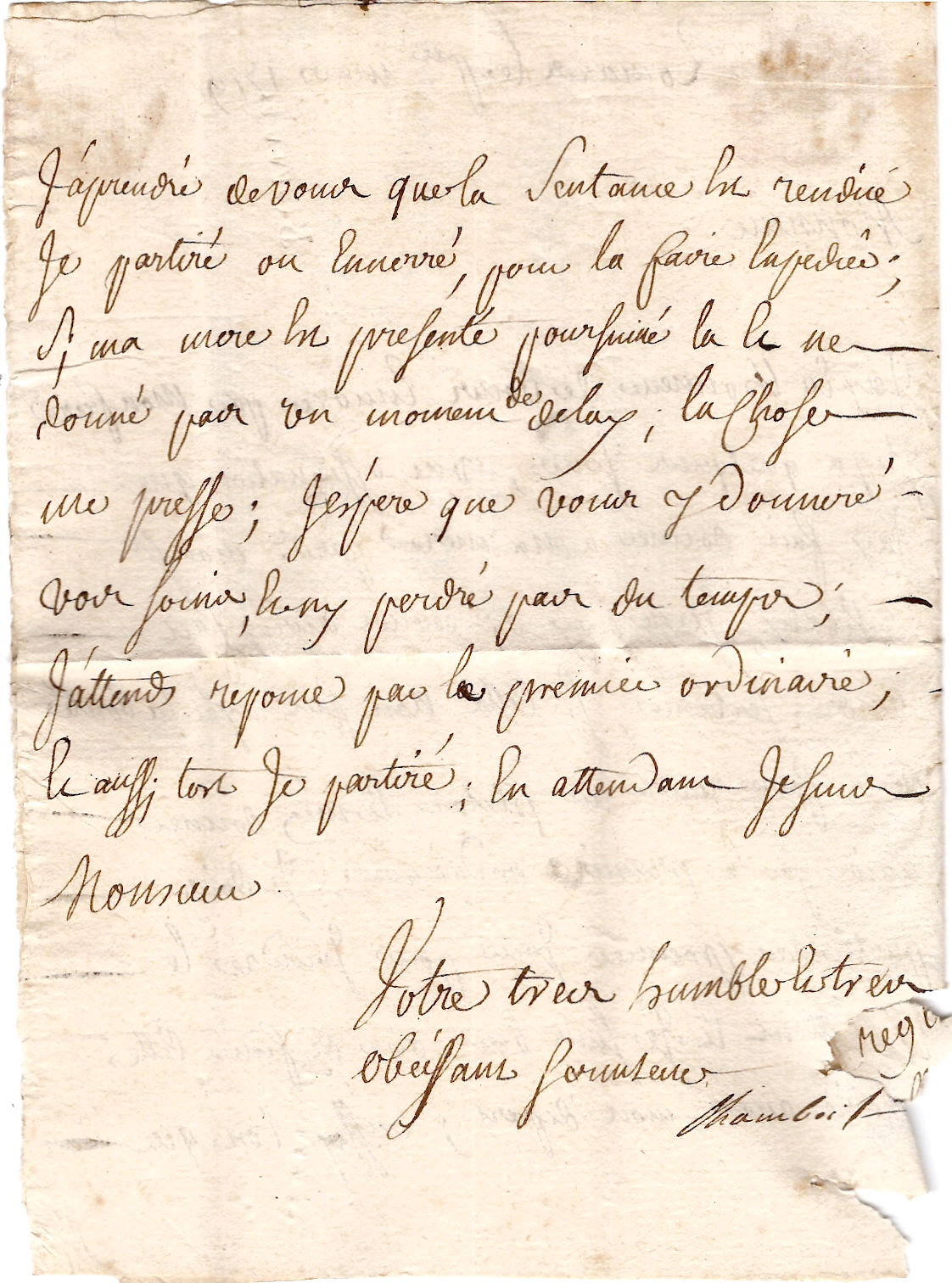 3 DROME MARQUE ROMAN 1719 LENAIN 2A POUR ST MARCELLIN ISERE COTE 600€