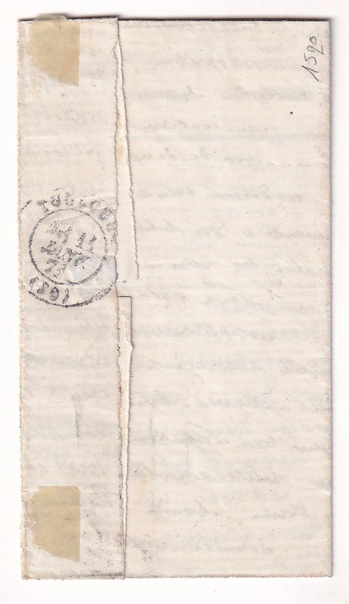 1 BALLON MONTE LE NEWTON N°29 LOSANGE AFA ARMEE FRANCAISE POUR TOULOUSE HAUTE GARONNE ARRIVE 11.01.1871