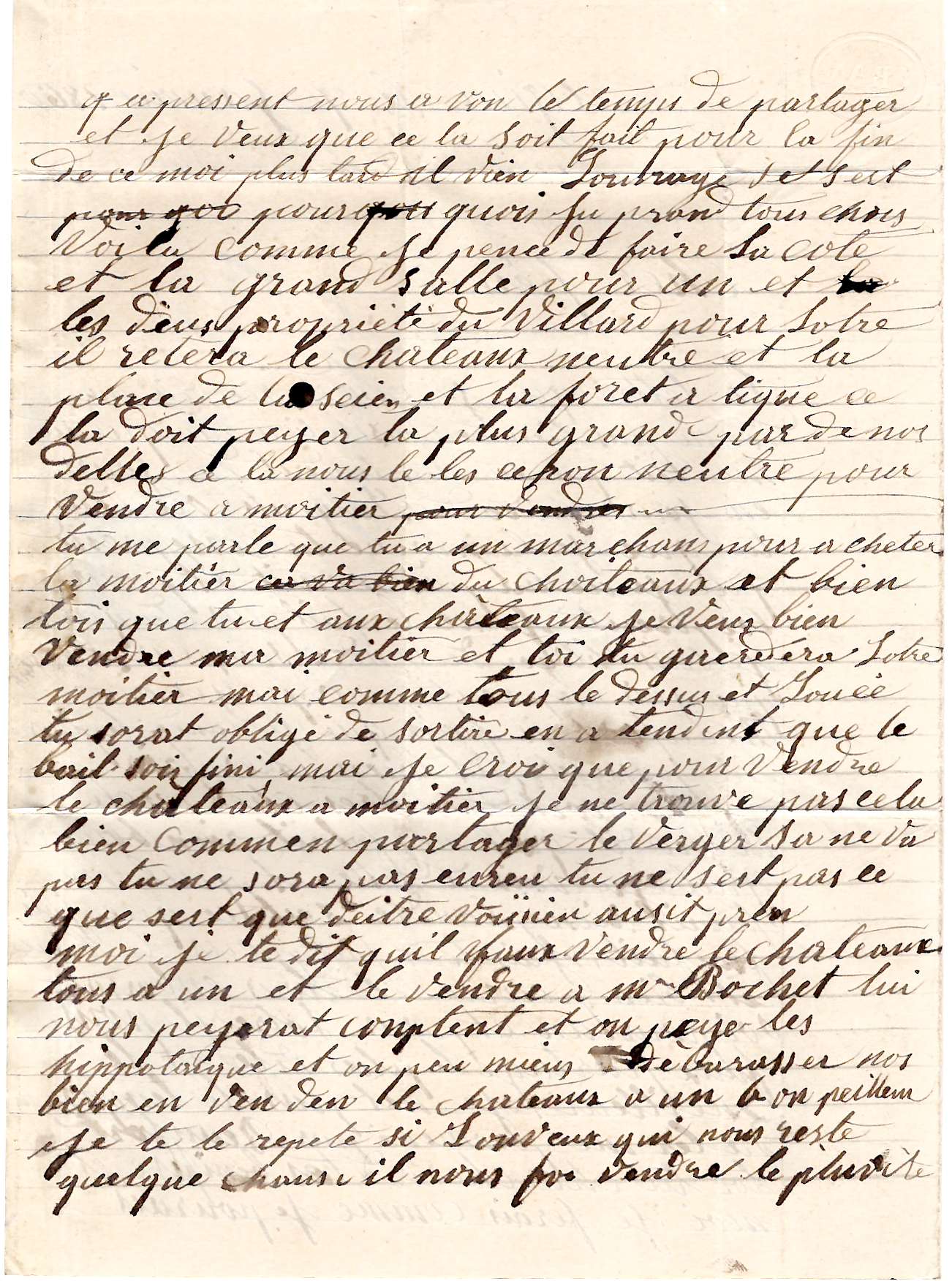 3 SARDE 20C LETTRE UGINE 8. JAN 1860 POUR BEAUFORT SAVOIE + CERTIFICAT