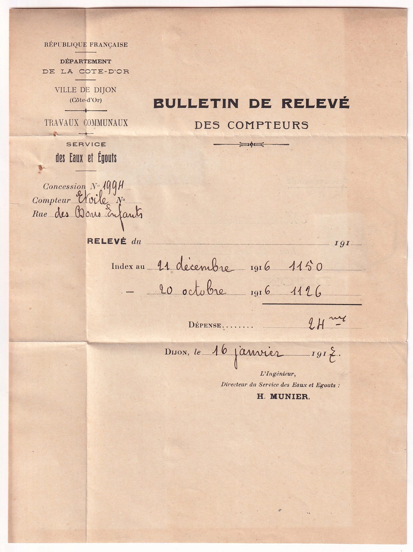 1 N°139 SEMEUSE SEUL SUR LETTRE RECOMMANDE ETIQUETTE ROSE DIJON POUR DIJON COTE D'OR 1917