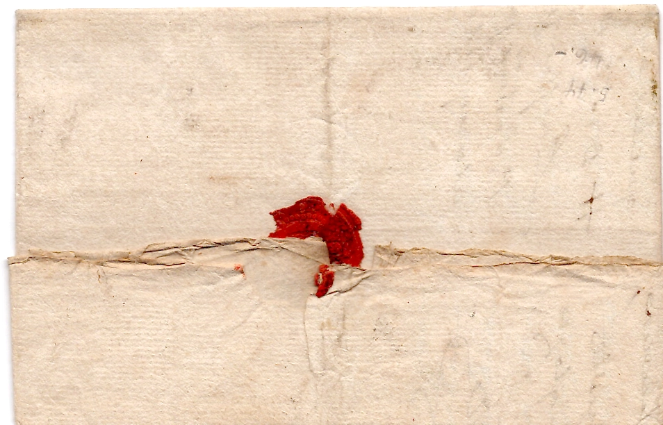 1 MAINE ET LOIRE MARQUE S COURONNE DE SAUMUR LETTRE 1772 POUR TOURS INDRE LOIRE COTE 340€