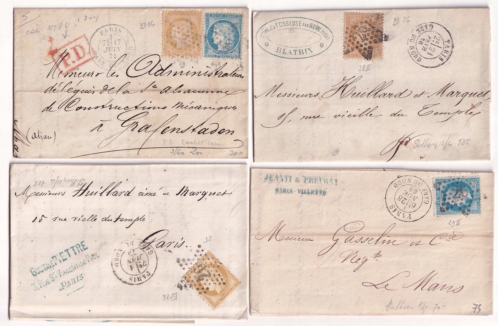 1 LOT ETOILE 26 PARIS DE 6 LETTRES