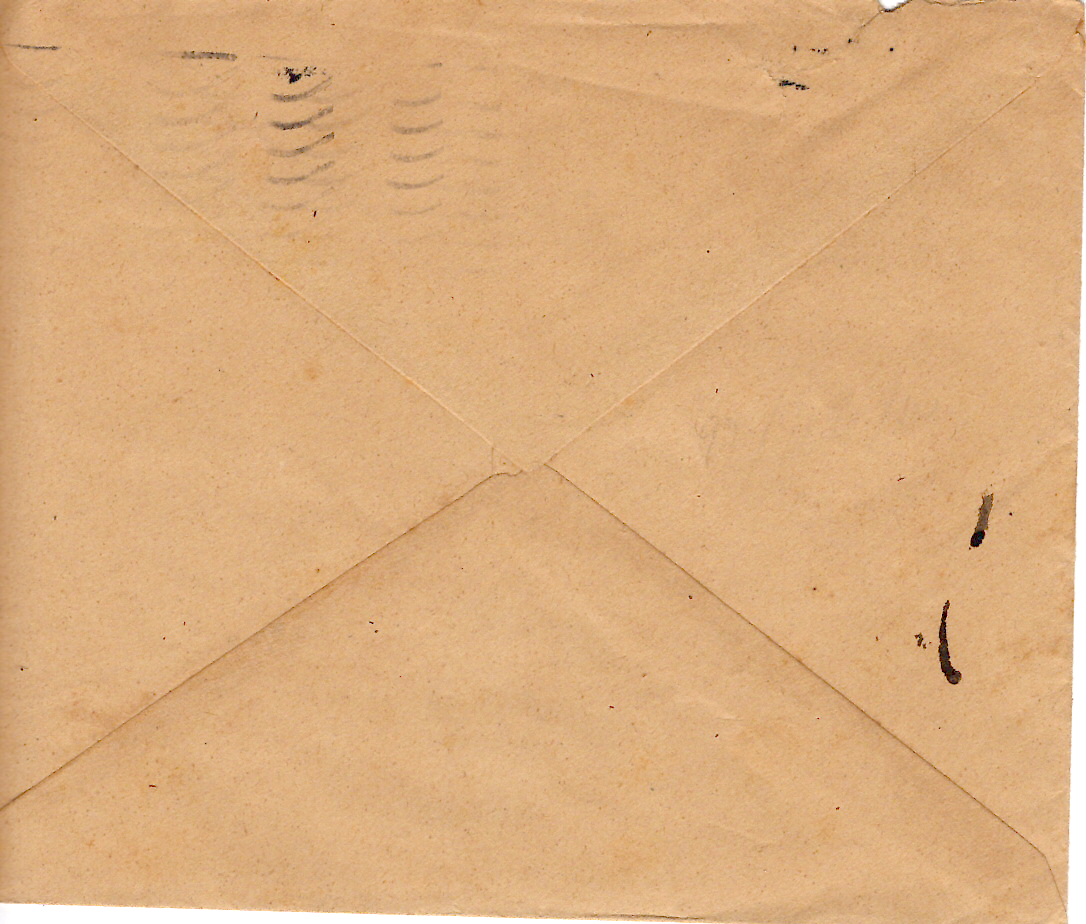 1 PETAIN 1FR50 BRUN MIXTE DULAC 50C LETTRE MEC NANTES GARE 24.VII 1945 PAS DE TAXE TIMBRE PETAIN INTERDIT
