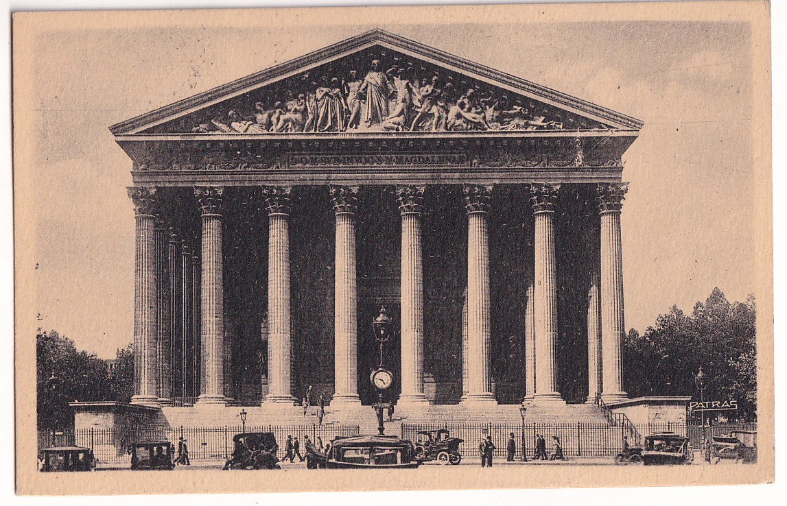 1 N°189 320 PARIS 1936 CARTE POSTALE PAR AVION POUR PRAGUE TCHECOSLOVAQUIE