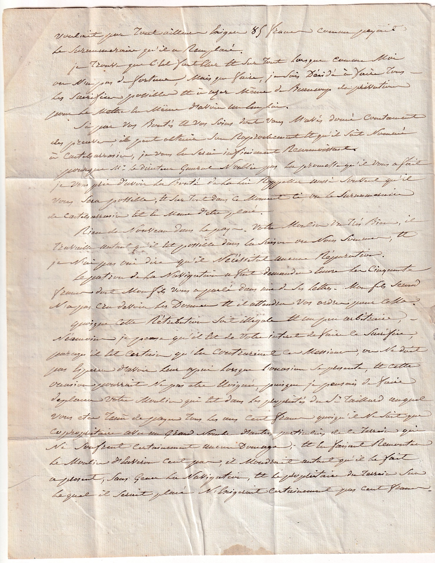 3 DOUBLE CURSIVE 115 AUVILLARS VALENCE D'AGEN + P115P VALENCE D'AGEN LOT ET GARONNE POUR PARIS 1829 INDICE 22